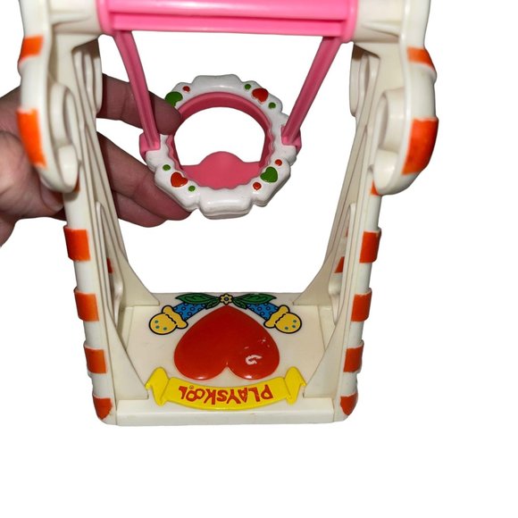 Vintage 1982 Playskool Candy Land Kids Playground Swing Teeter Totter Slide - Picture 5 of 11